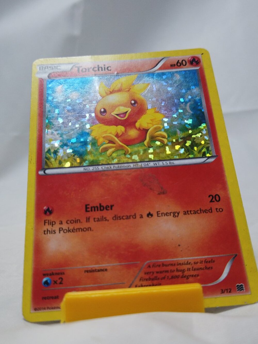 Pokemon Torchic 3/12 McDonald's Collection 2015 Holo None DMG